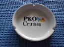 P&O CRUISES ASHTRAY SHOWING ON THE FRONT THE NAME ARCADIA