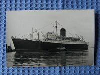 B/W PHOTOGRAPH OF THE VESSEL THE CARINTHIA