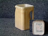 CHINA MILK JUG FROM THE CUNARD LINE MADE IN TRADITIONAL SQUARE SHAPED