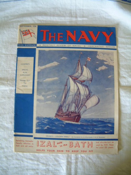 SUPERB EARLY NAVAL BOOK FROM 1936